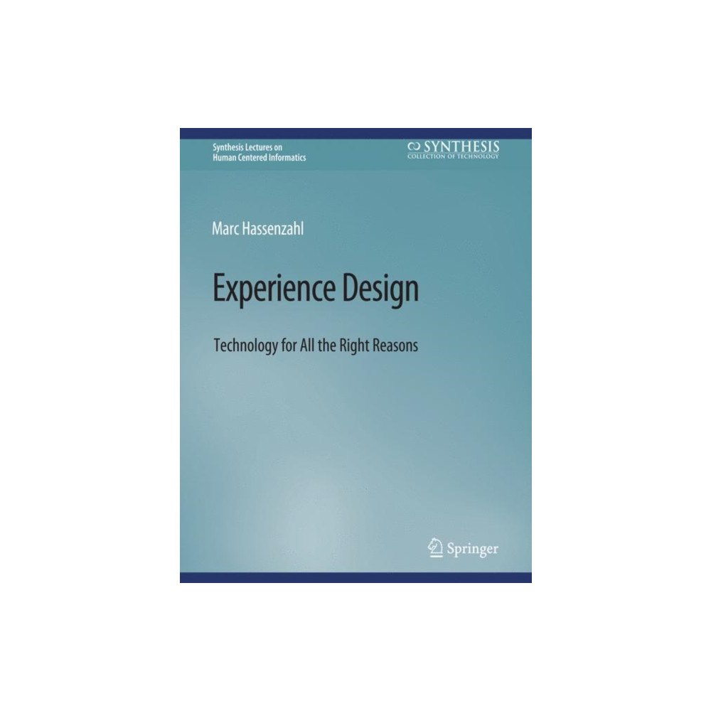 Springer International Publishing AG Experience Design (häftad, eng)
