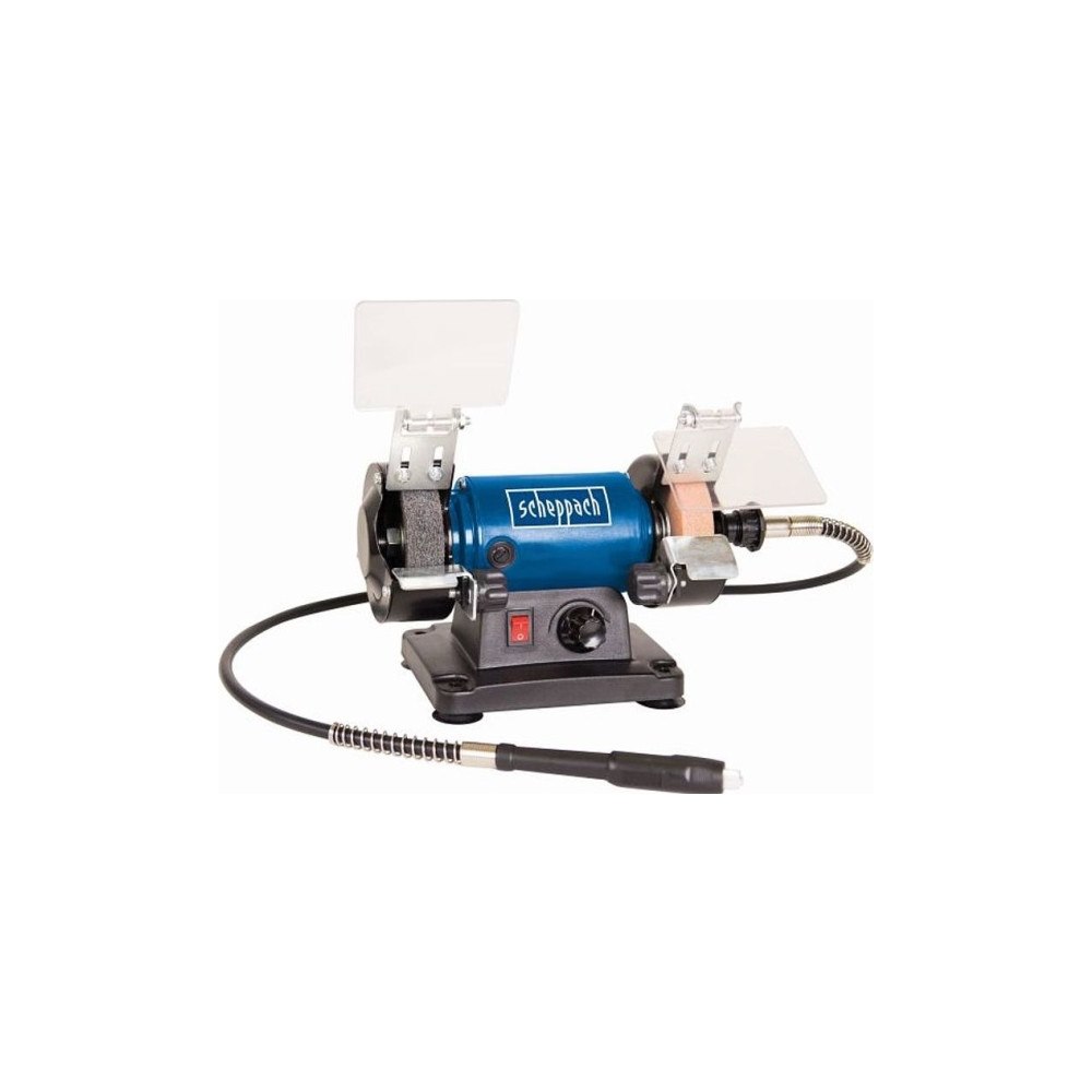 Scheppach Elektrisk vässare HG35 flexibel axel och tillbehör, Scheppac...