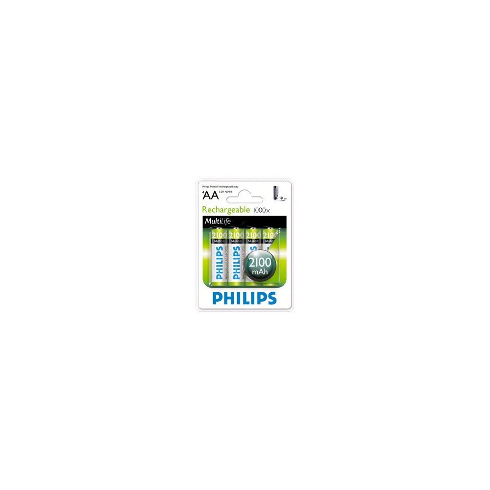 Philips Philips Multilife R6B4A210 batteri - 4 x AA-typ - NiMH
