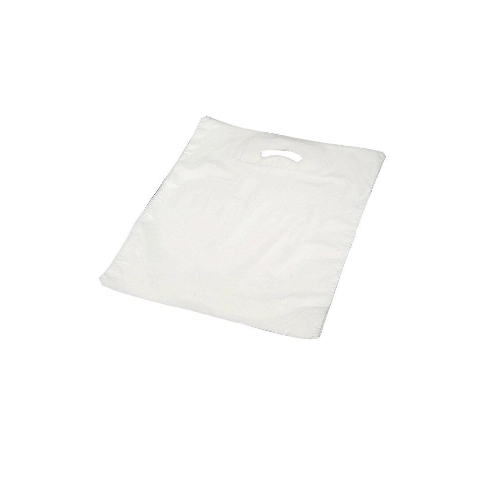 Antalis Bärkasse 45 µm 400 x 500 mm LD-PE vit 50 mm bottenvikta förs...