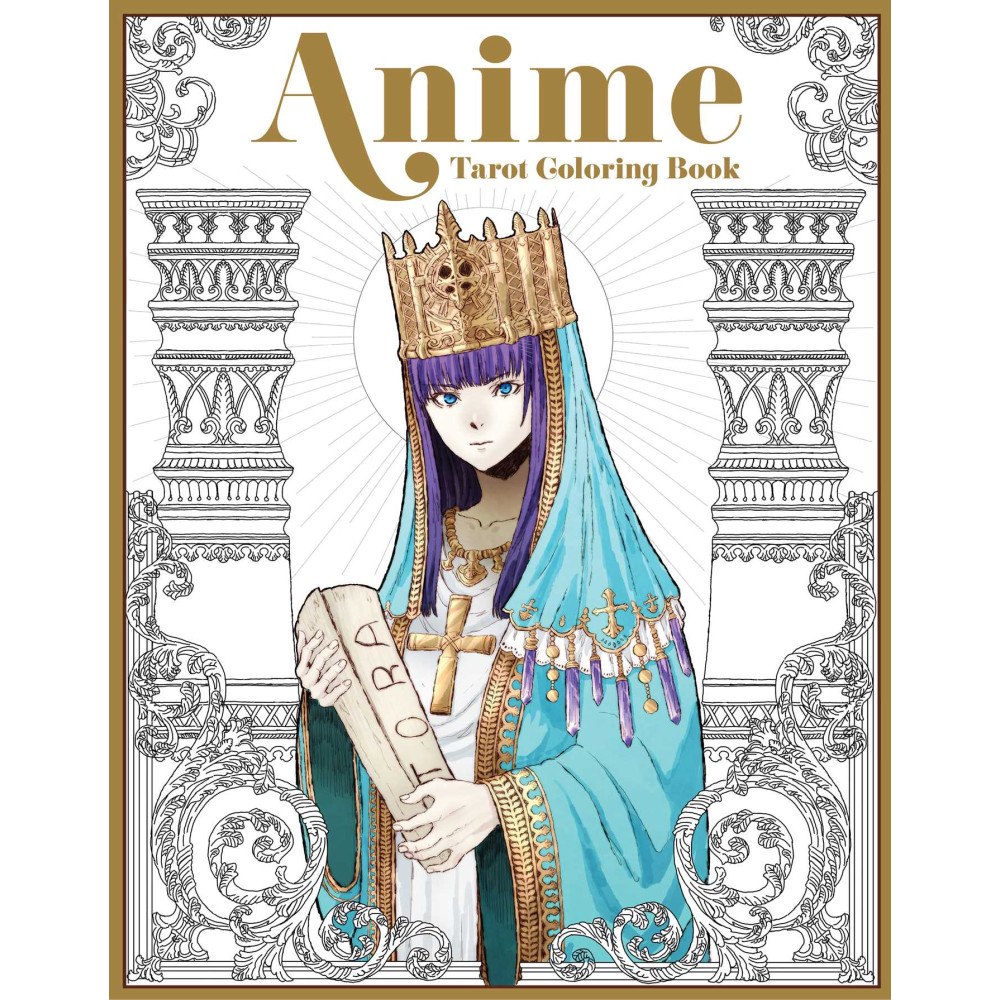 Mercenary of Duna The Anime Tarot Coloring Book (häftad, eng)