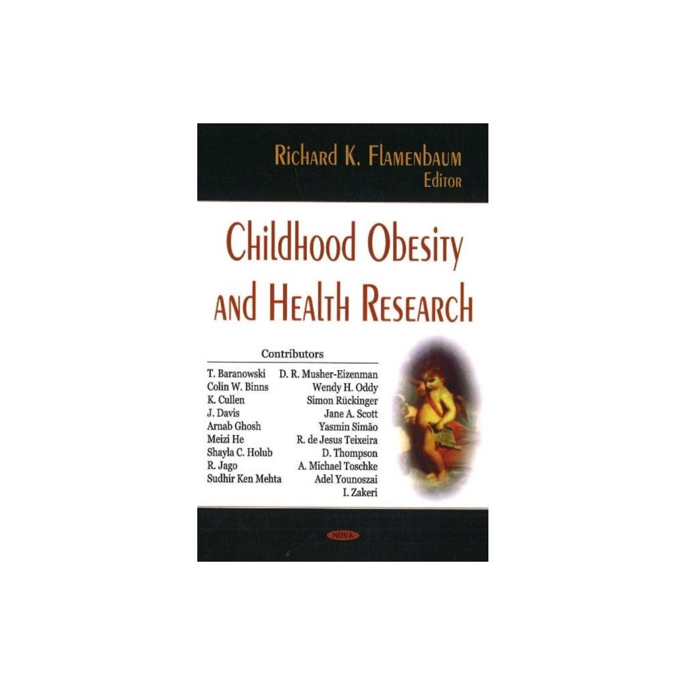 Nova Science Publishers Inc Childhood Obesity & Health Research (inbunden, eng)