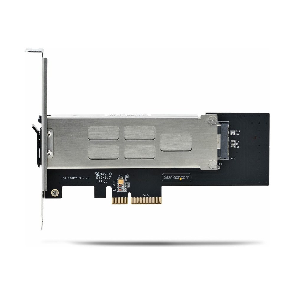 StarTech.com StarTech.com M.2 NVMe SSD to PCIe x4 Mobile Rack/Backplane with Removable Tray for PCI Express Expansion Slot, Tool-less...