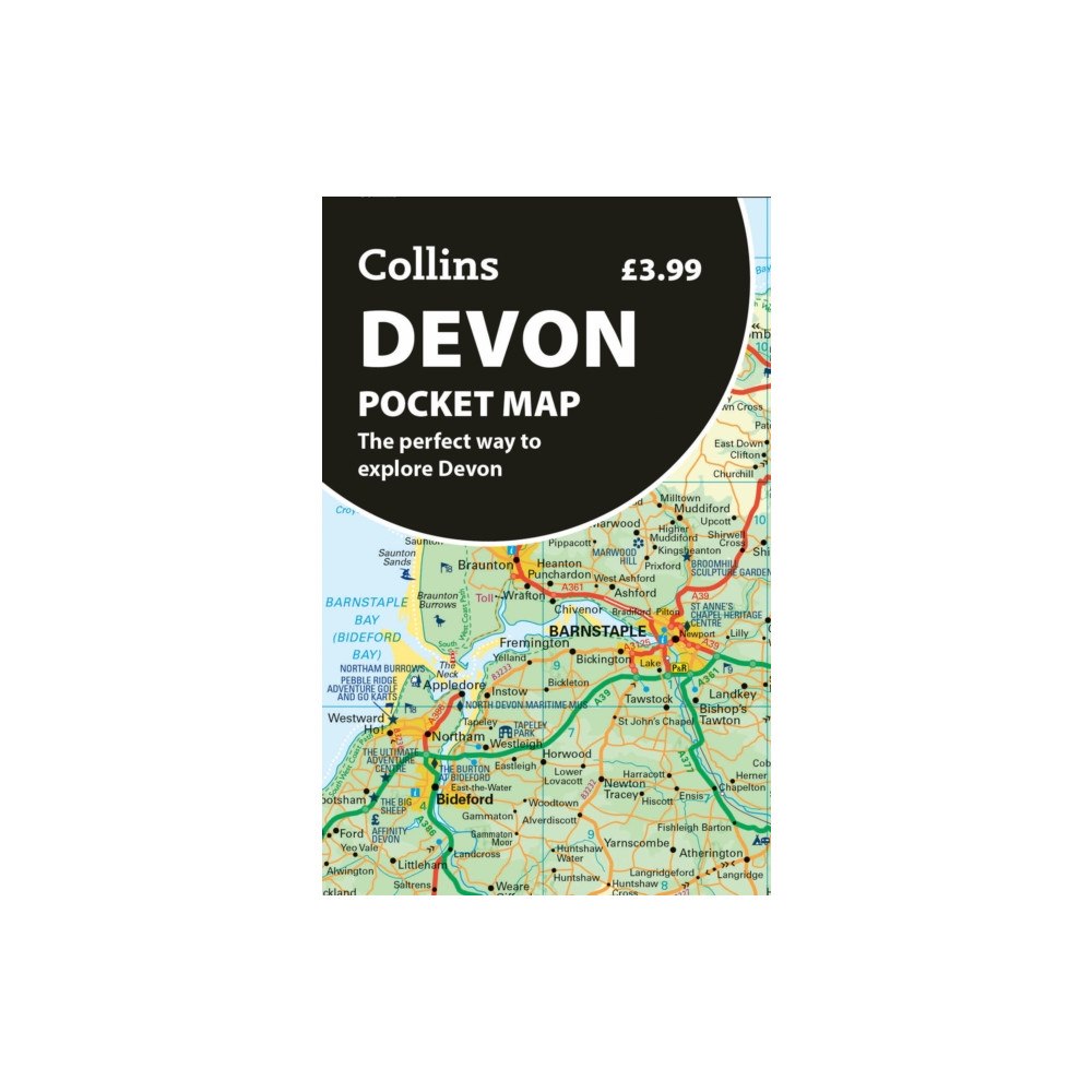 HarperCollins Publishers Devon Pocket Map