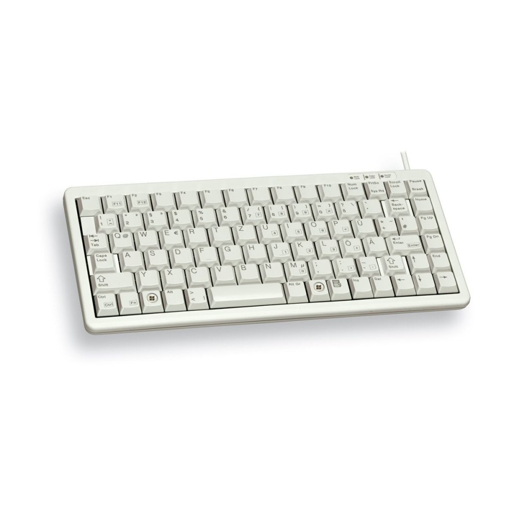 CHERRY CHERRY Compact-Keyboard G84-4100 - tangentbord - schweizisk Inmatningsenhet