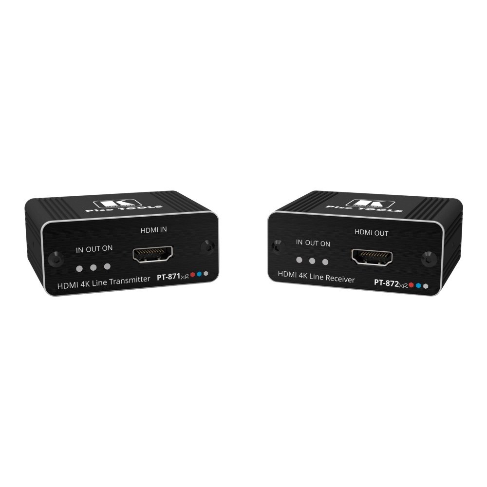 Kramer Kramer PicoTOOLS PT-871/2xr-KIT - sändare och mottagare - förlängd räckvidd för audio/video - HDMI
