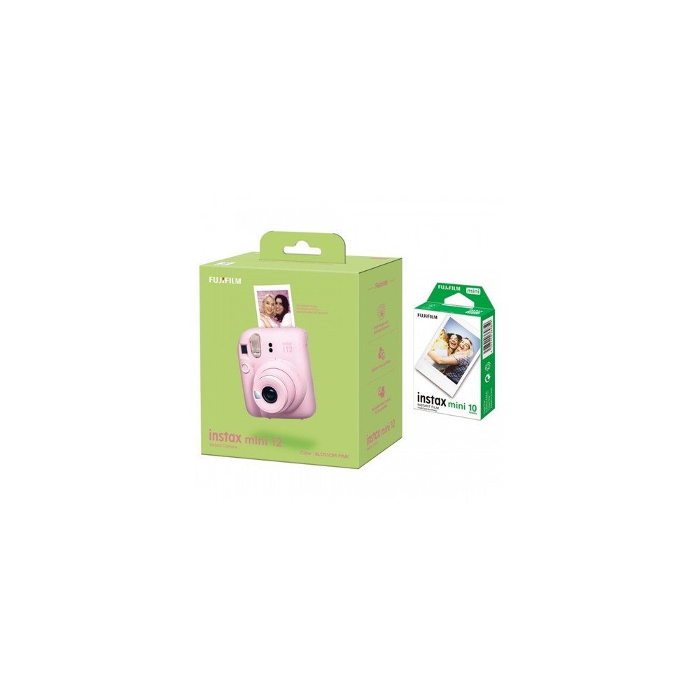 Fujifilm Fujifilm Instax Mini 12, 86 x 54 mm, Rosa, 60 mm, 62 x 46 mm...