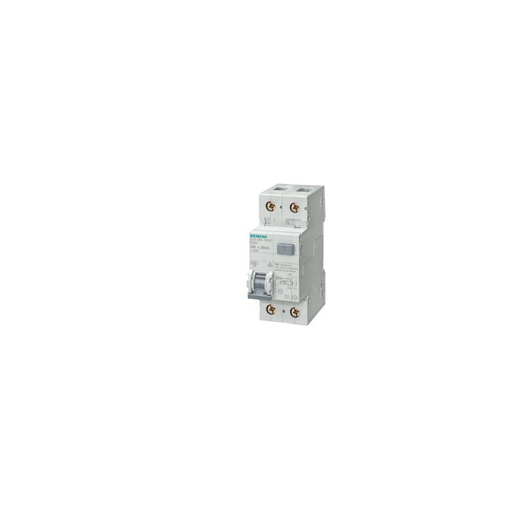Siemens Kombibrytare med automatisk säkring/PFI C 20 A 1P+N, 300 mA...