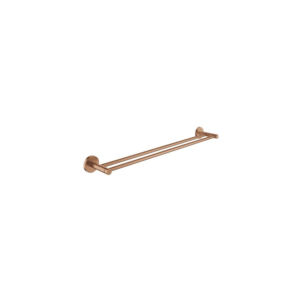 GROHE Grohe Essentials Dobbelt håndklædestang, Børstet Warm Sunset
