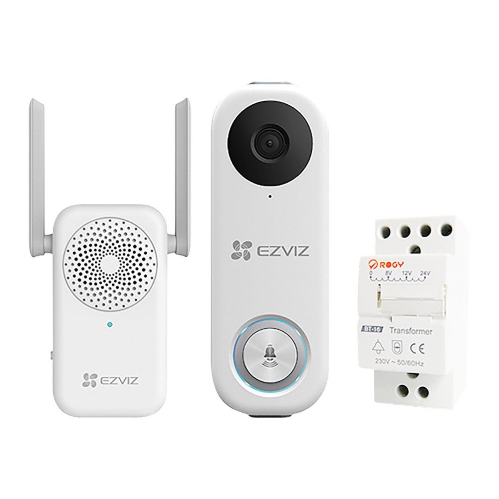 HIK VISION EZVIZ DB1C - IP-porttelefonstation - 802.11a/b/g/n - med klocktransformator