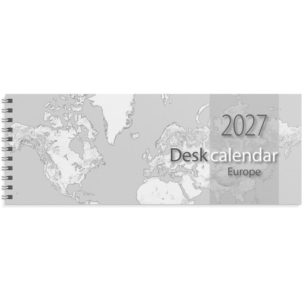 Burde Desk calendar Europe 2027