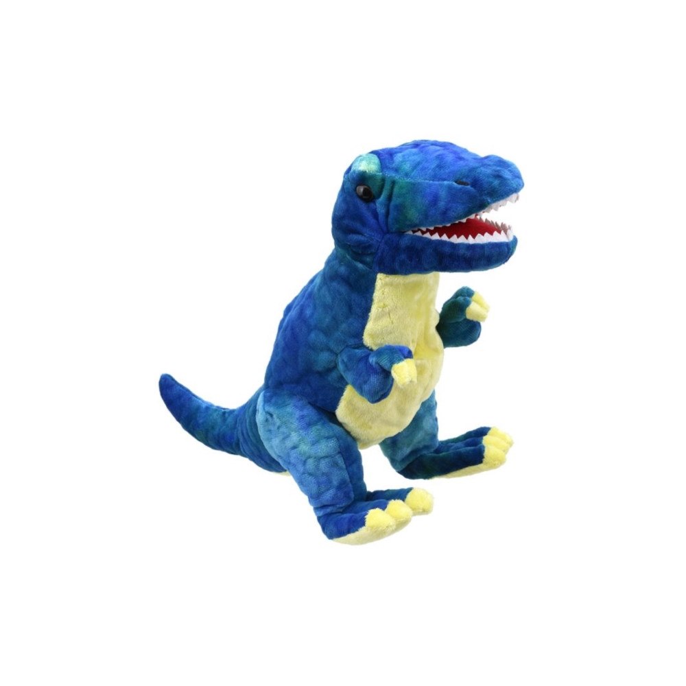 THE PUPPET COMPANY Baby T-Rex (Blue) Soft Toy (häftad, eng)