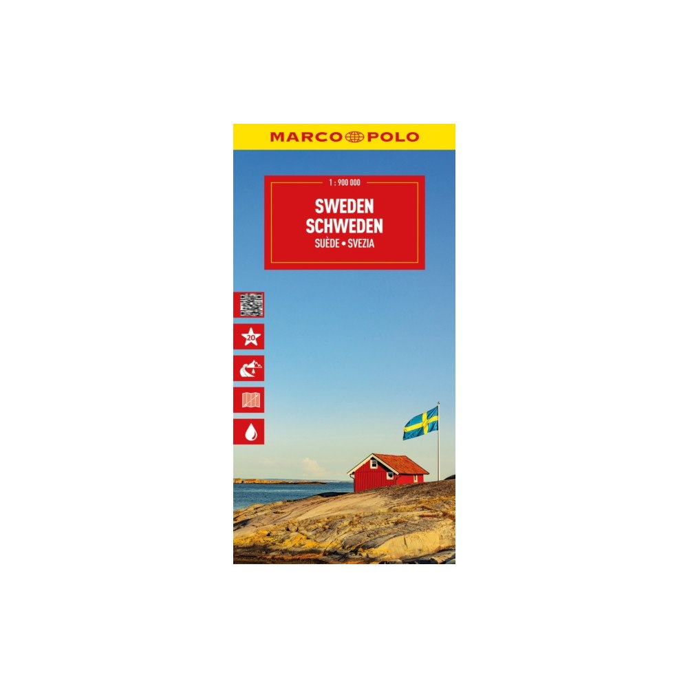 MAIRDUMONT GmbH & Co. KG Sweden Marco Polo Map