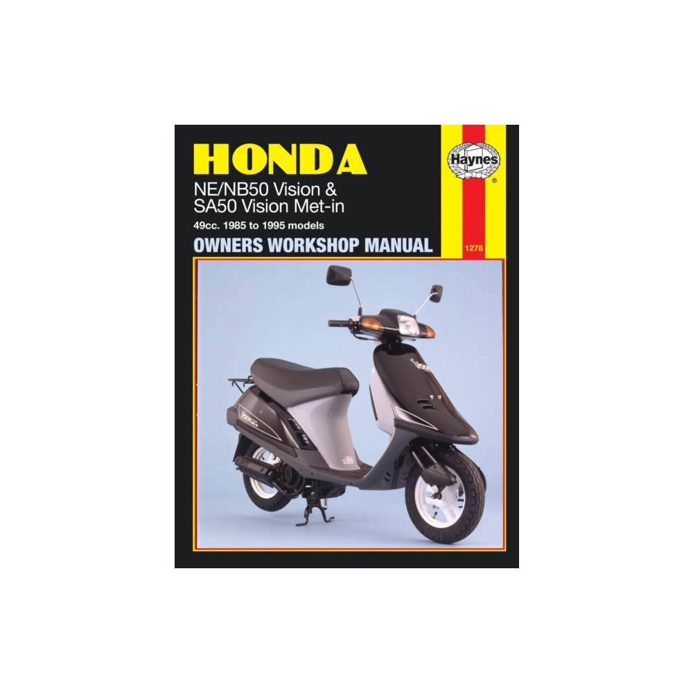 Haynes Manuals Inc Honda NE/NB50 Vision & SA50 Vision Met-In (85 - 95) (häftad, eng)
