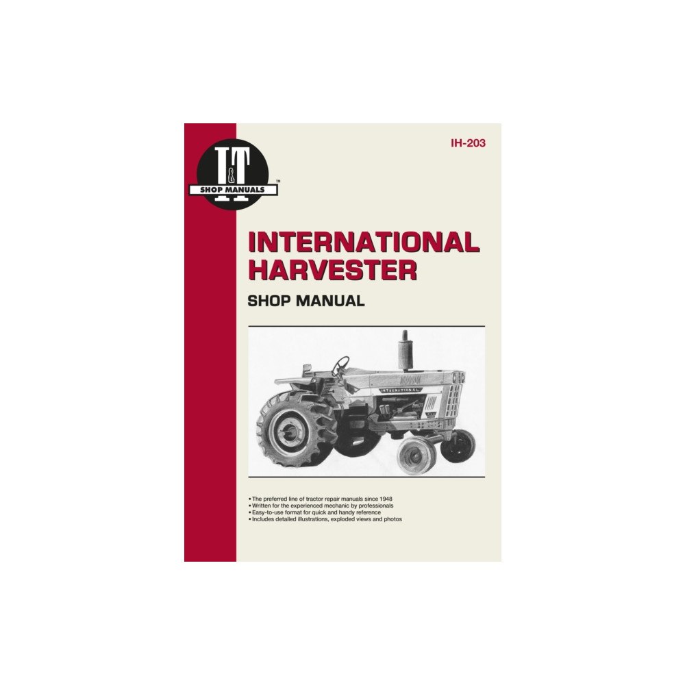 Haynes Publishing Group International Harvester (Farmall) Gasoline Model 454-686, 70-80 Hydro & Diesel Model 454-1086 Tractor Service Repair Man...