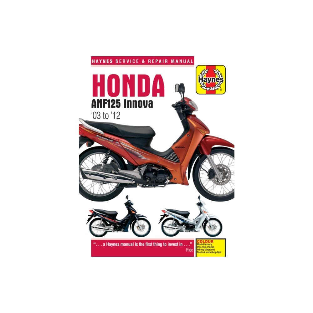 Haynes Publishing Group Honda ANF125 Innova Scooter (03 - 12) (häftad, eng)
