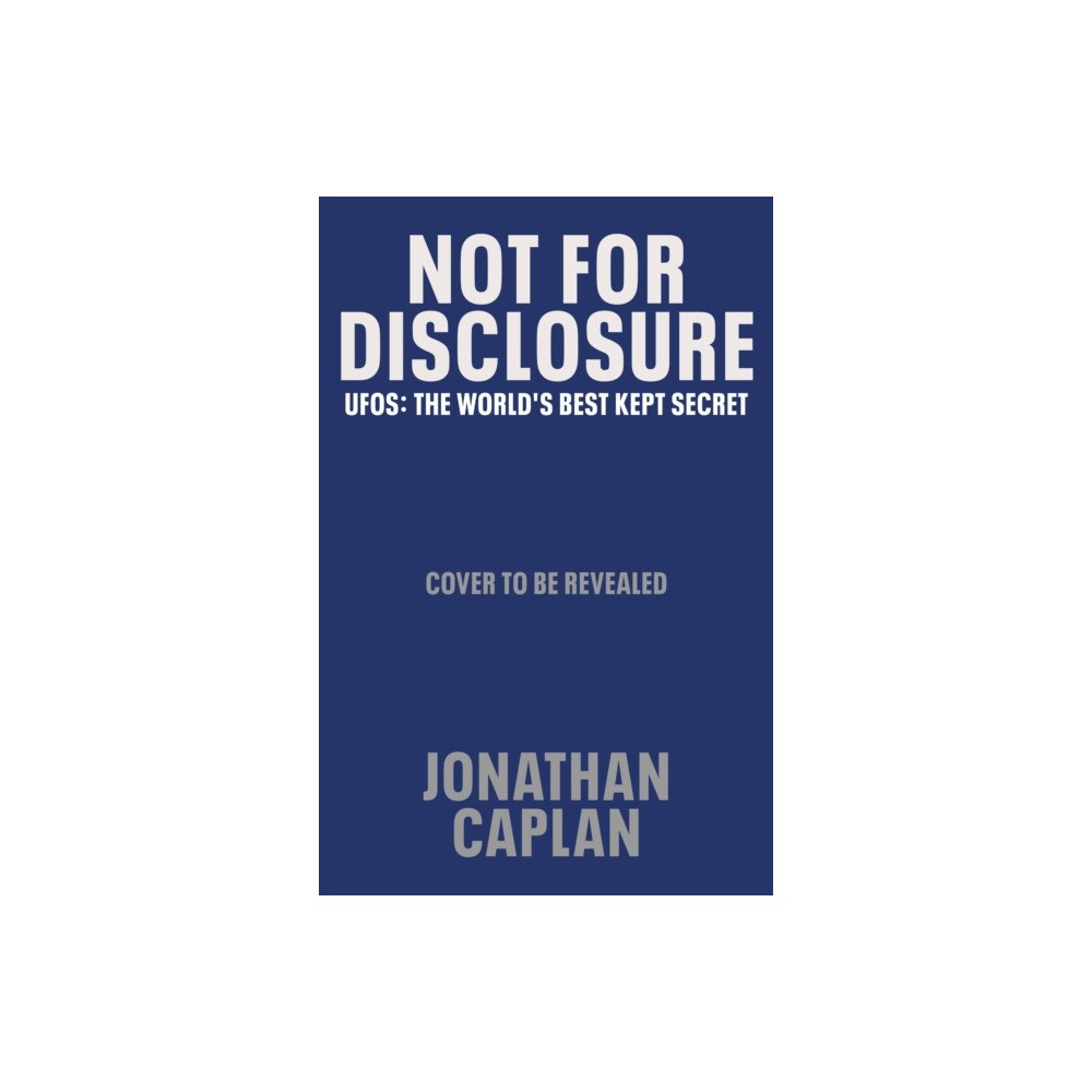 Cornerstone Not For Disclosure (inbunden, eng)