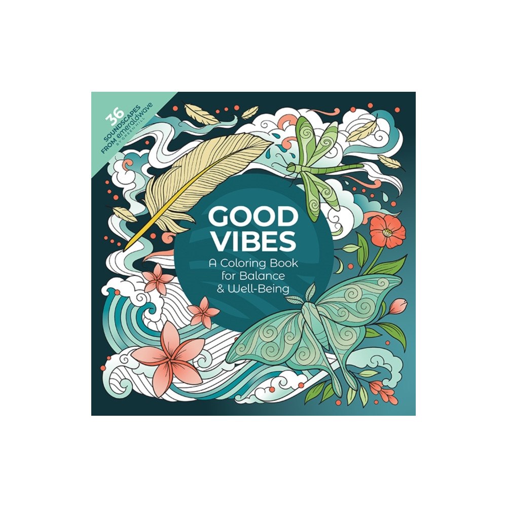Dover publications inc. Good Vibes: A Coloring Book for Balance & Well-Being (häftad, eng)