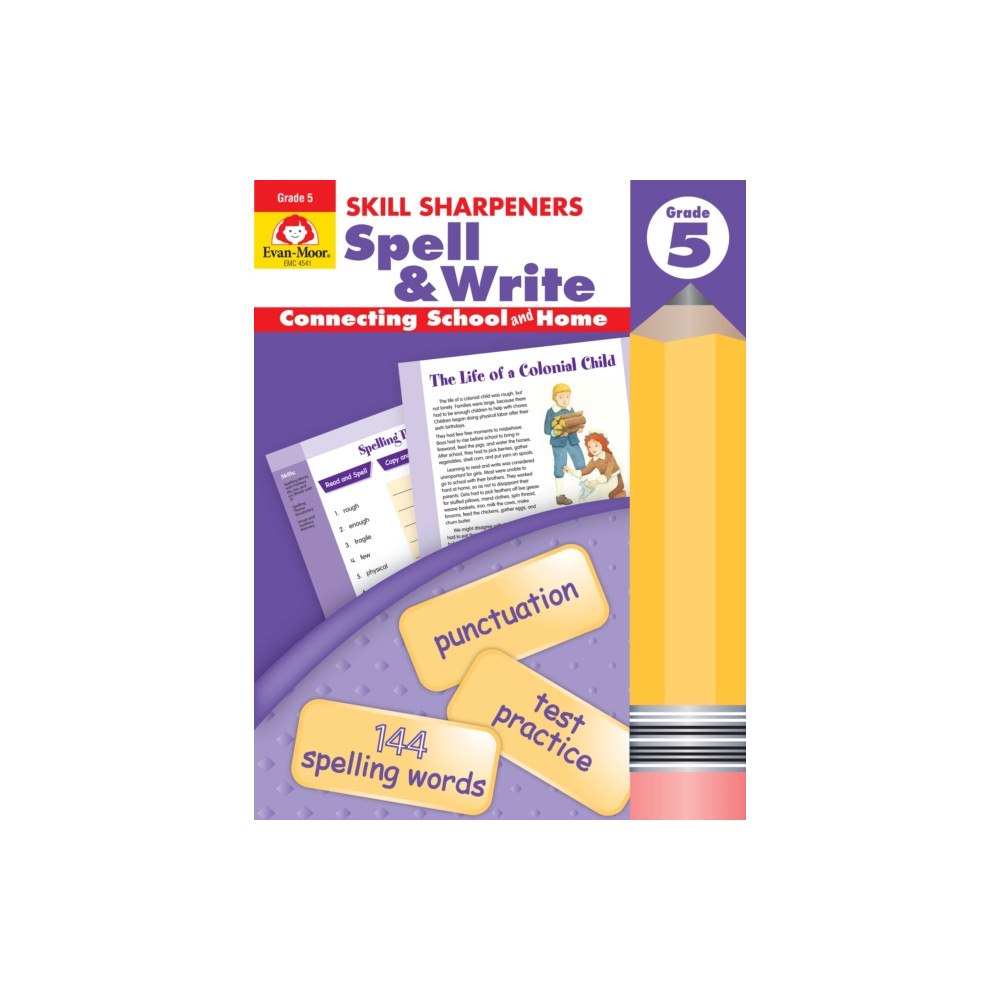 Carson Dellosa Publishing Skill Sharpeners: Spell & Write Grade 5 (häftad, eng)