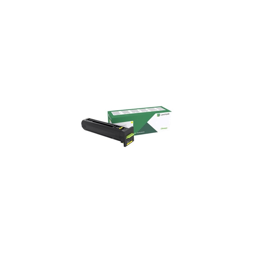 Lexmark International Lexmark - gul - original - tonerkassett - LCCP, LRP