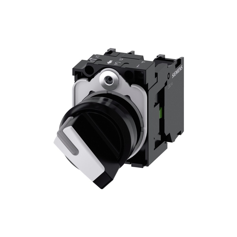 Siemens Siemens 3SU11002BF601MA0 Knebelschalter, IP67, IP69K, 2,23 c...