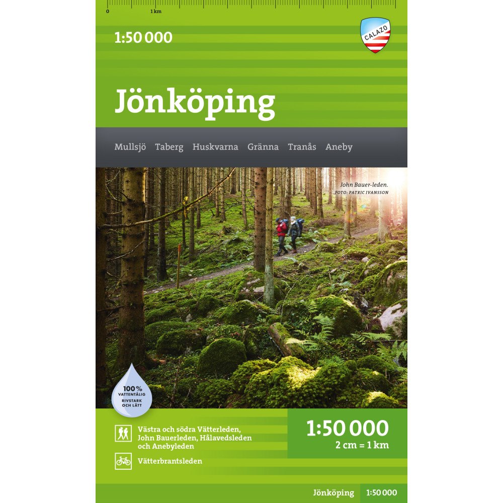 Calazo Förlag Jönköping 1:50.000