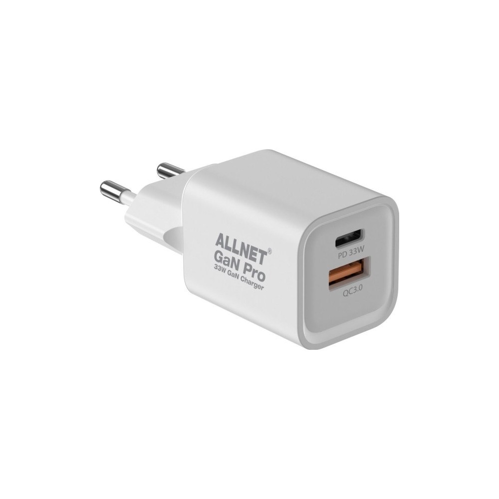 ALLNET Z ALLNET ersättningsnätadapter QC USB-C PD GaN nätadapter 33...