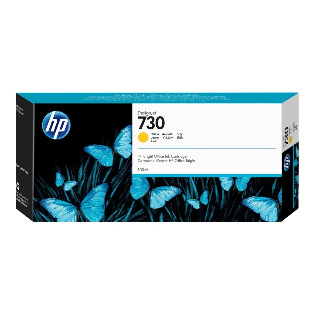 HP HP 730 - hög kapacitet - gul - original - DesignJet - bläckpatron