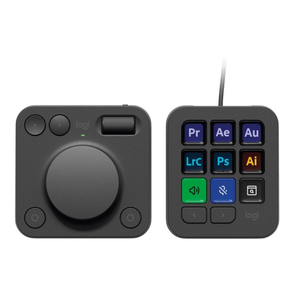 Logitech Logitech Master Series MX Creative Console - tangentbord och nummersatsset - grafit Inmatningsenhet