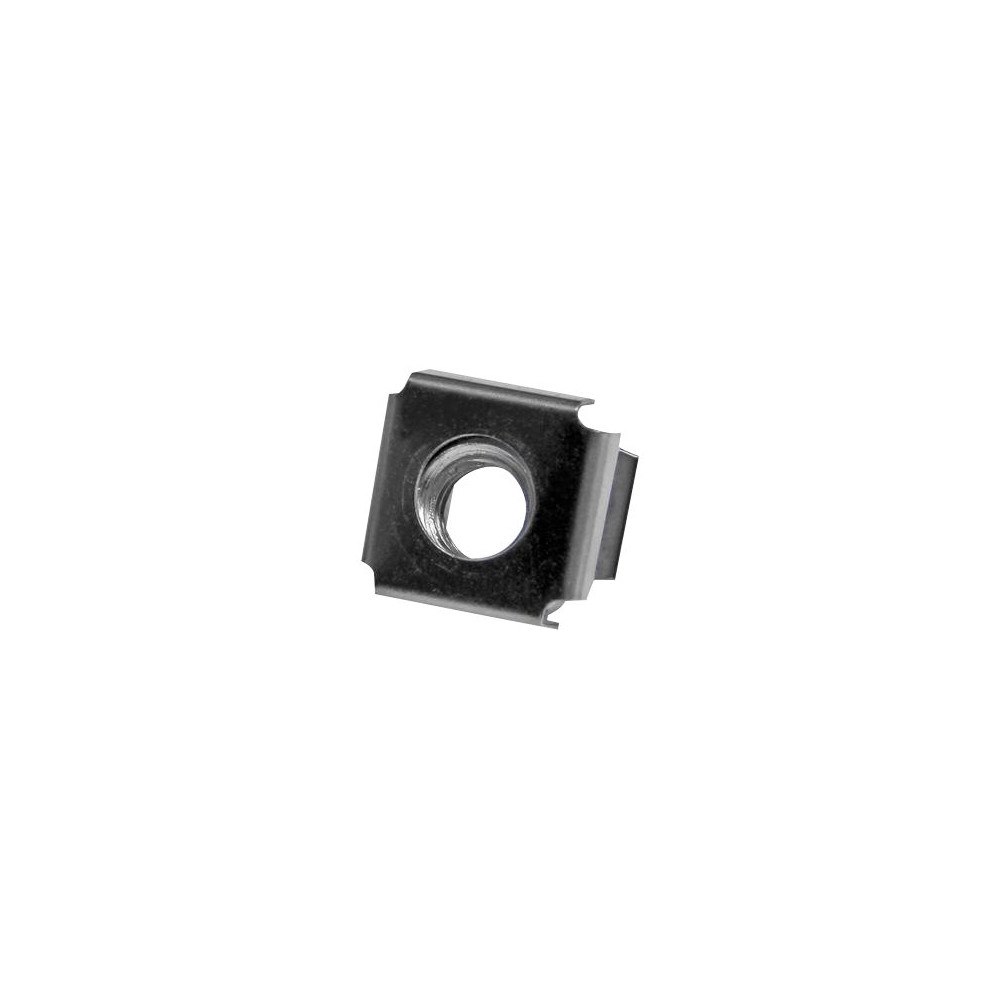 StarTech.com Startech 50 Pkg M6 Cage Nuts for Server Rack Cabinet - Rack nuts (pack of 50) - CABCAGENUTS6 - stativmuttrar