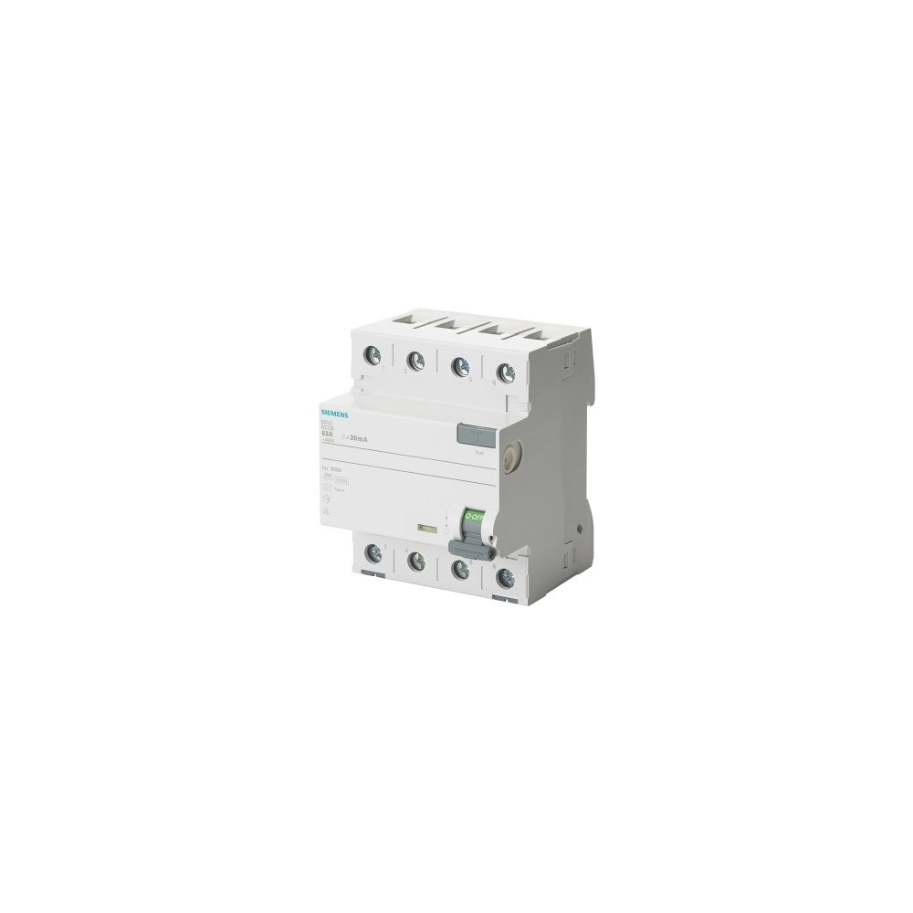 Siemens SIEMENS Felströmsbrytare typ A 40A 3-polig + noll 30mA utlös...