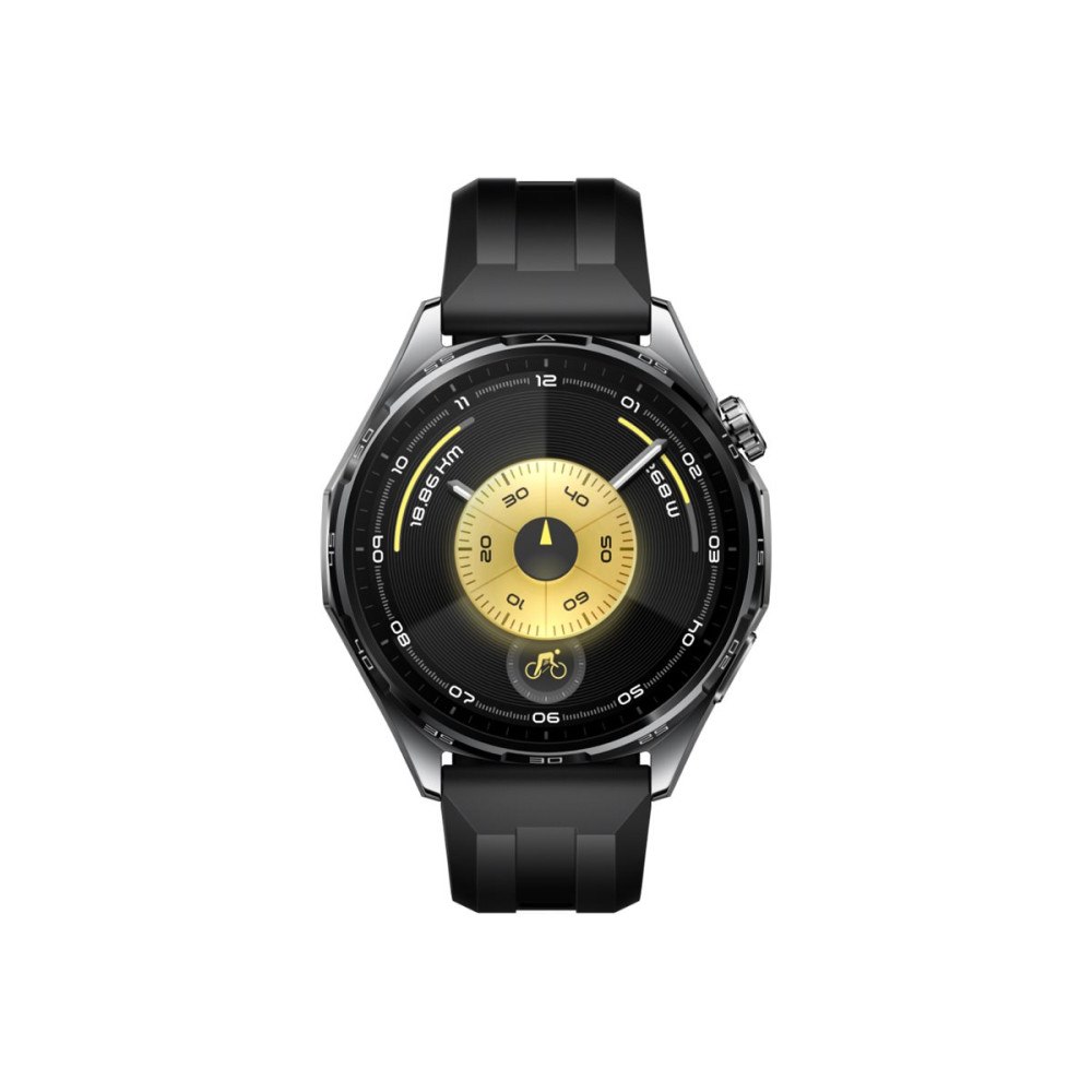 Huawei Huawei Watch GT 6 - rostfritt stål - smart klocka med rem - svart