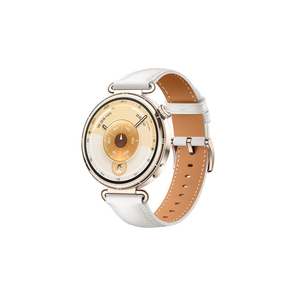 Huawei Huawei Watch GT 6 - rostfritt stål - smart klocka med rem - vit