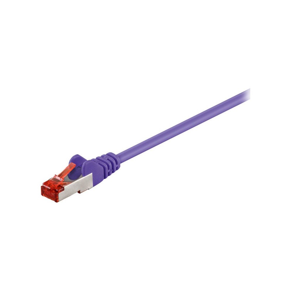 WENTRONIC GMBH goobay patch-kabel - 10 m - lila