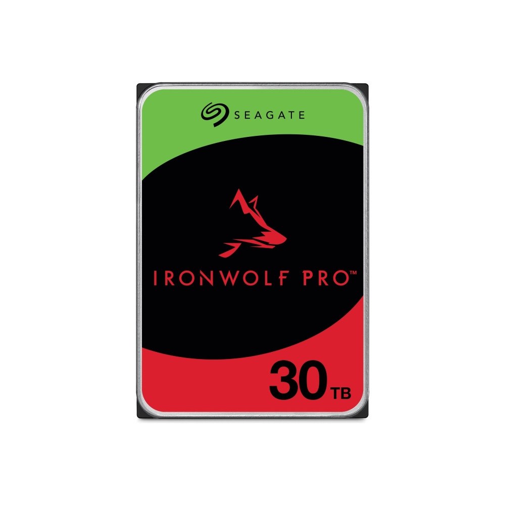 Seagate Seagate IronWolf Pro ST30000NT011 - hårddisk - 30 TB - SATA 6Gb/s