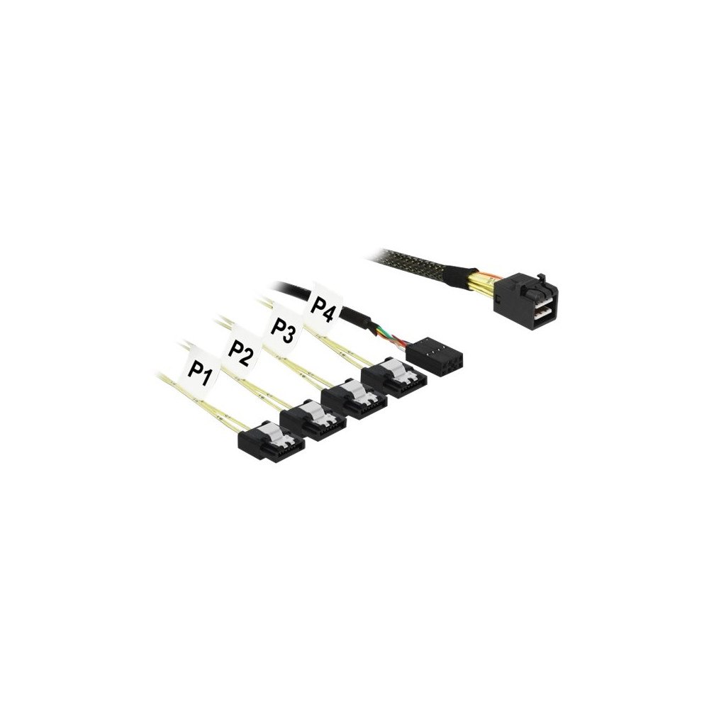DeLOCK Delock SATA/SAS-kabel - 1 m