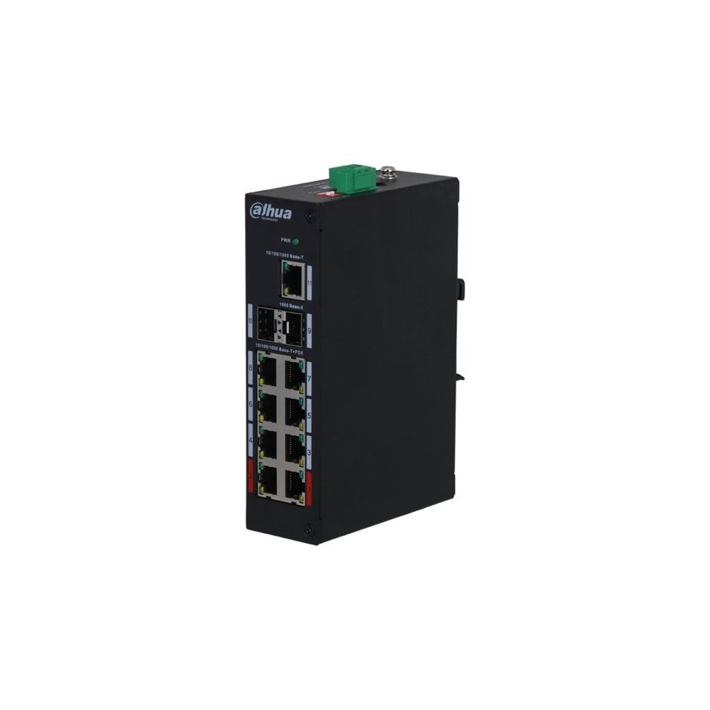 Dahua Technology Dahua PFS3211-8GT-120-V2 - switch - 11 portar - ohanterad