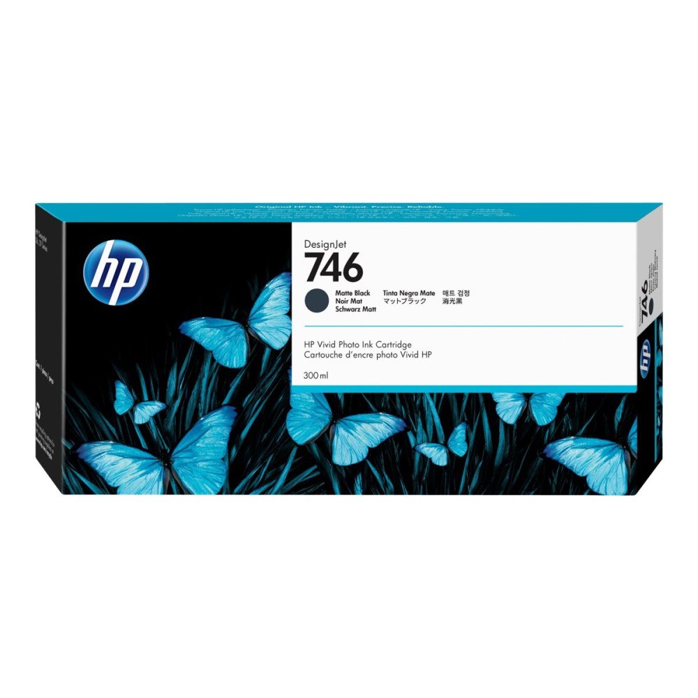 HP HP 746 - mattsvart - original - DesignJet - bläckpatron