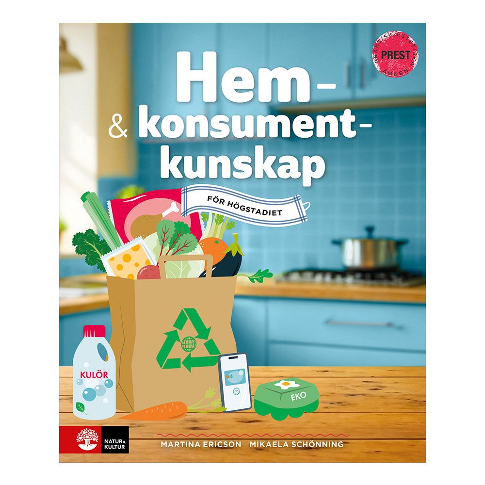 Martina Ericson Hem- och konsumentkunskap för högstadiet (inbunden)