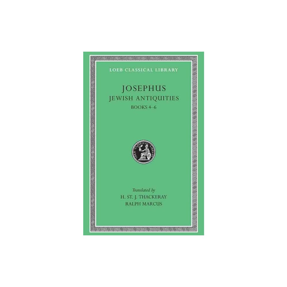 Harvard university press Jewish Antiquities, Volume II (inbunden, eng)