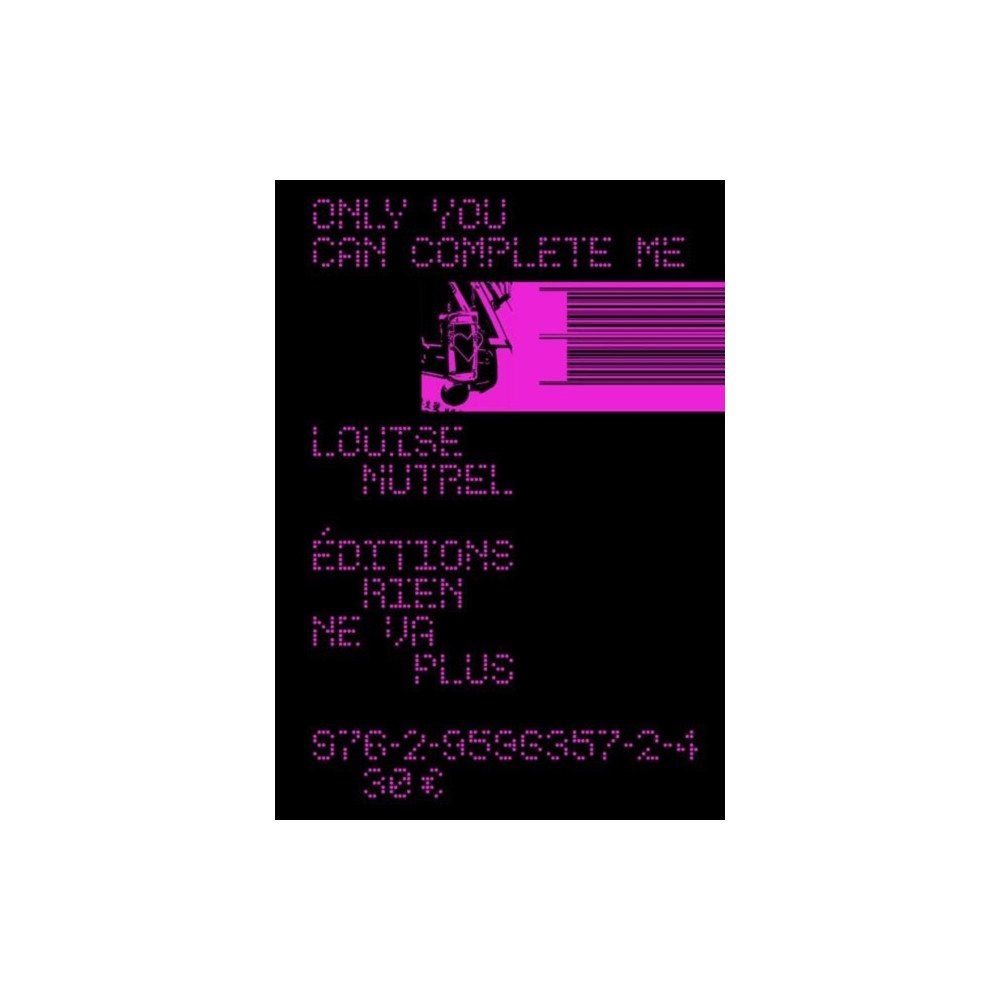 Rien Ne Va Plus (RNVP) Paris Only You Can Complete Me (häftad, eng)