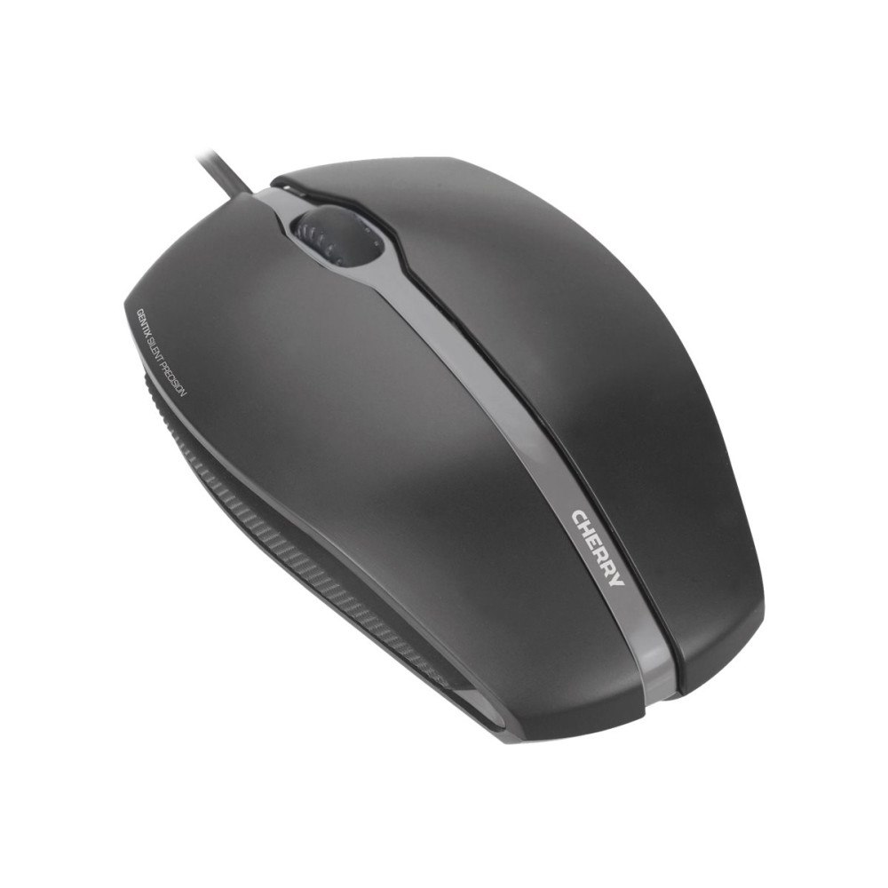 CHERRY CHERRY GENTIX SILENT - mus - USB - svart