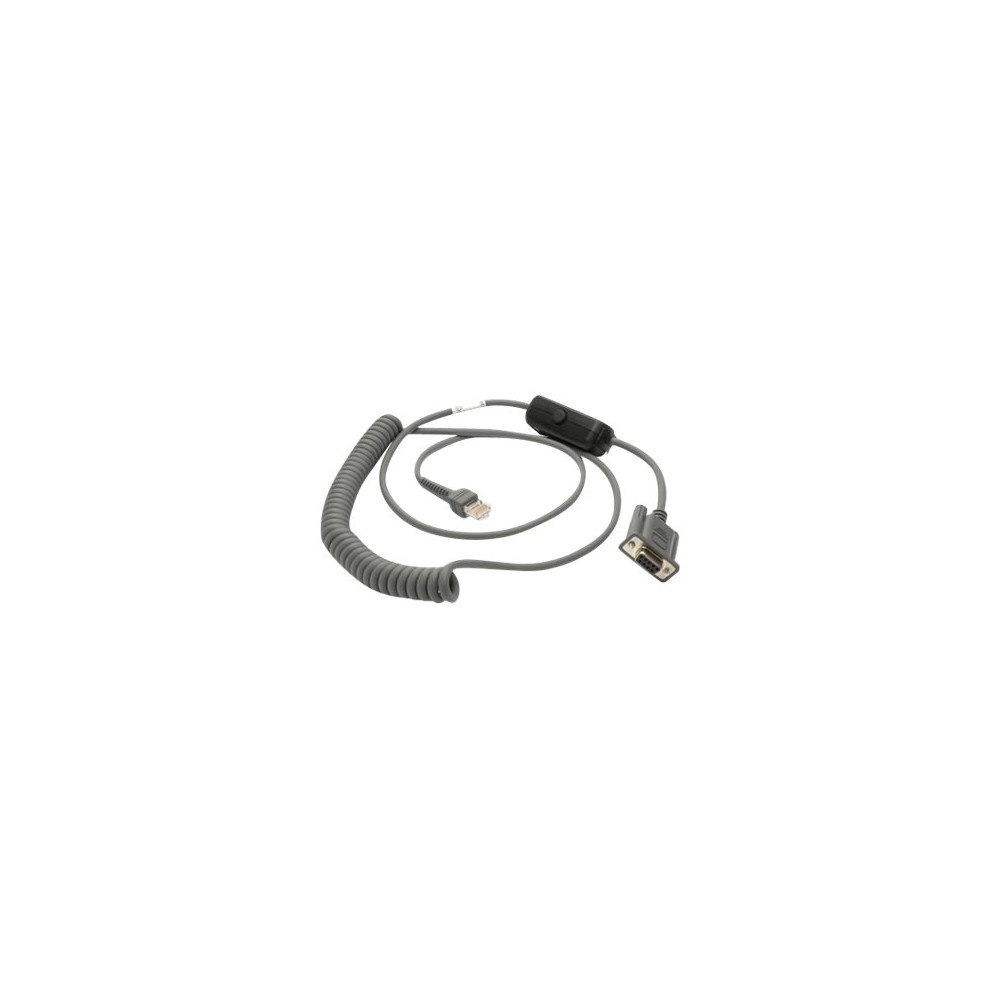 Zebra Technologies Zebra - seriell kabel - DB-9 till RJ-45 - 2.74 m