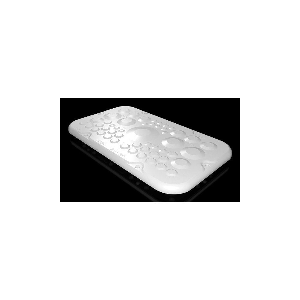 Rittal Rittal SZ 2561.300, Platta till rackskåp, Ljusgrå, Plast, IP...