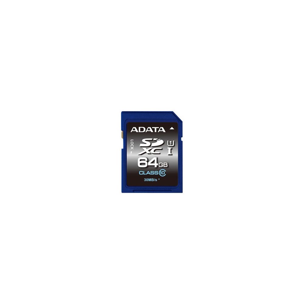 ADATA Technology ADATA Premier UHS-I - flash-minneskort - 64 GB - SDXC UHS-I