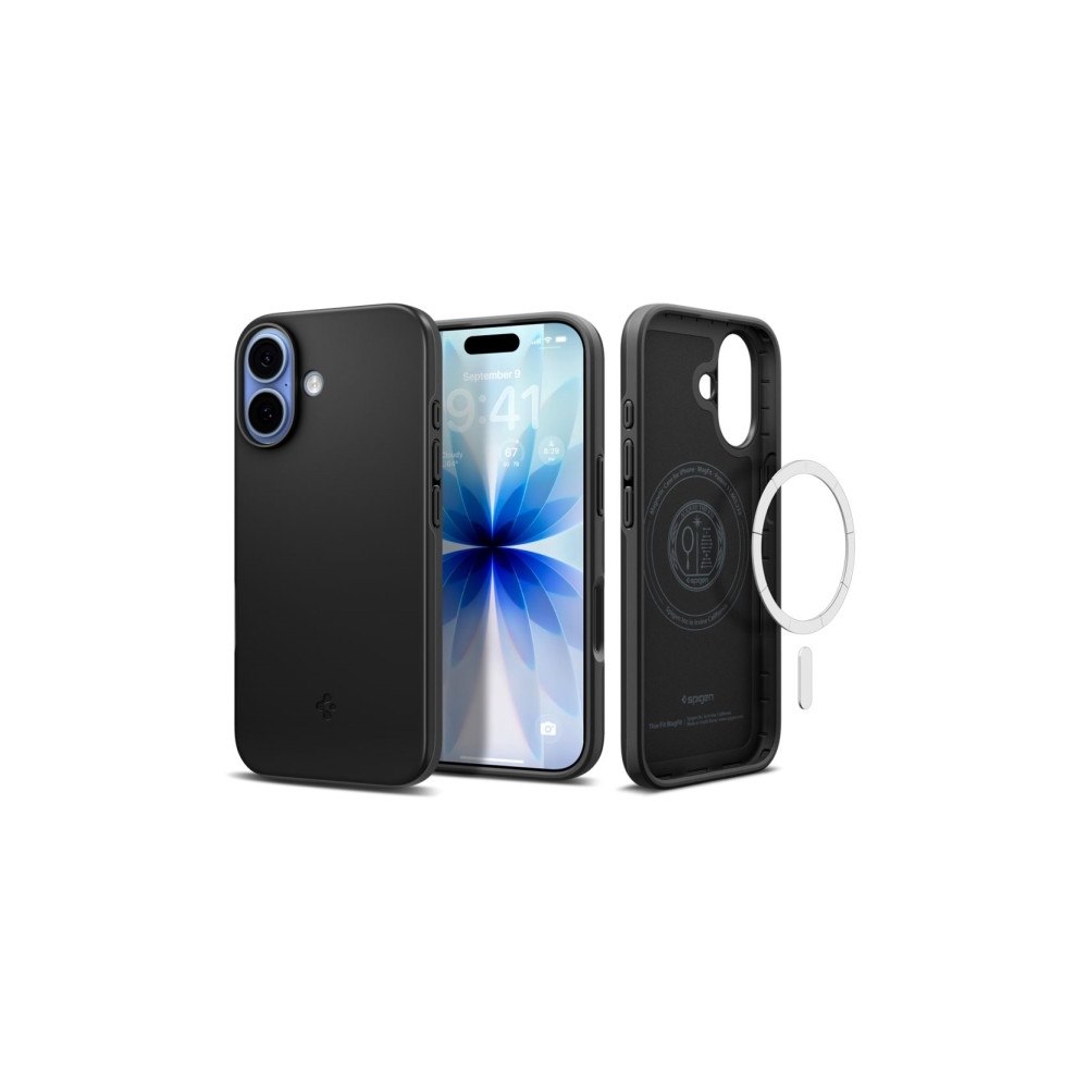Spigen Spigen iPhone 17 Case Thin Fit Magfit, Mobilskal, Apple, iPh...