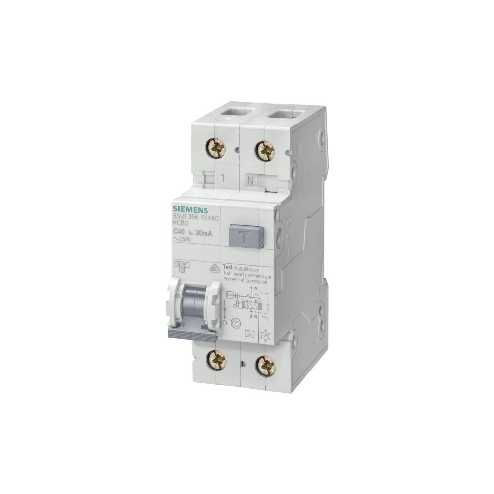 Siemens Siemens 5SU1356-7KK13 FI-säkerhetsbrytare 1-polig 13 A 0,03...