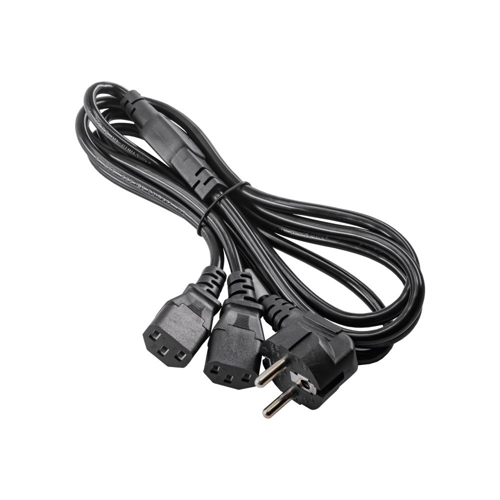 Akyga Akyga Pro Series AK-PC-04A - strömkabel - power CEE 7/7 till power IEC 60320 C13 - 1.8 m