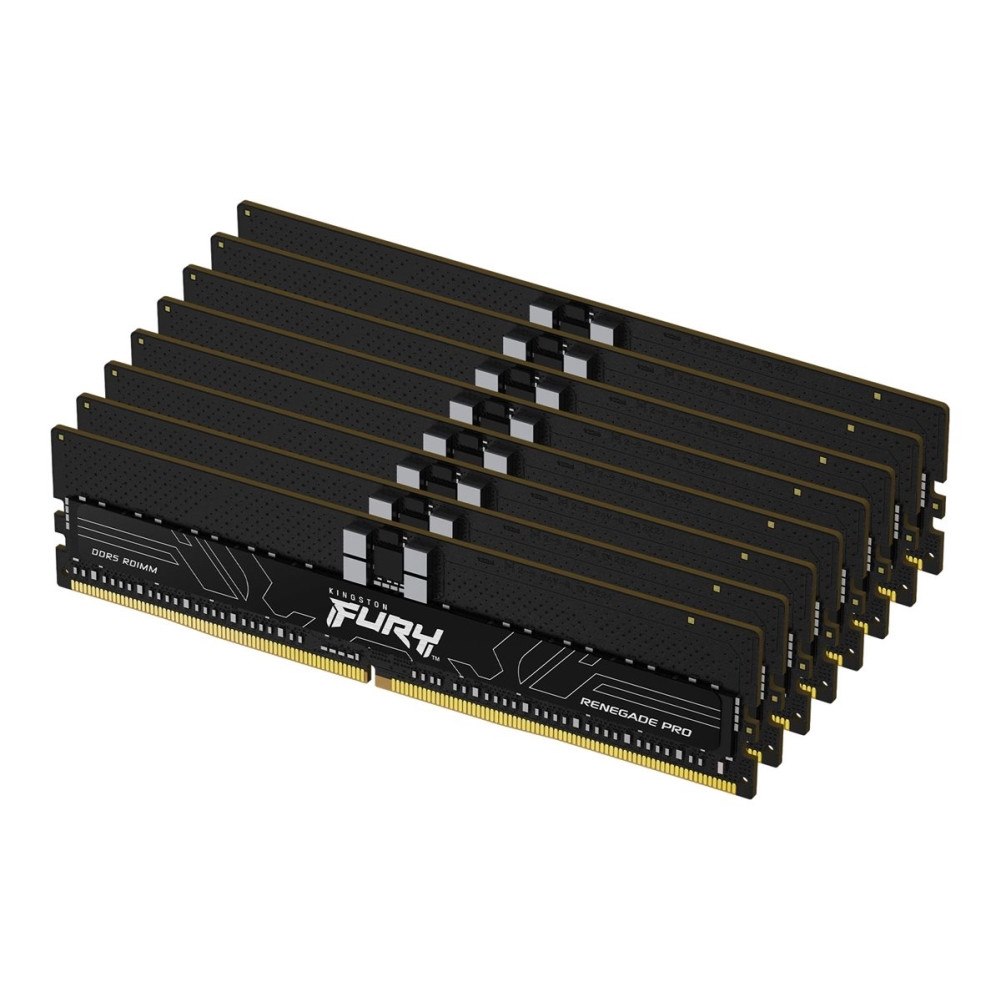 Kingston Technology Kingston FURY Renegade Pro - DDR5 - sats - 256 GB: 8 x 32 GB - DIMM 288-pin - 5600 MHz / PC5-44800 - registrerad