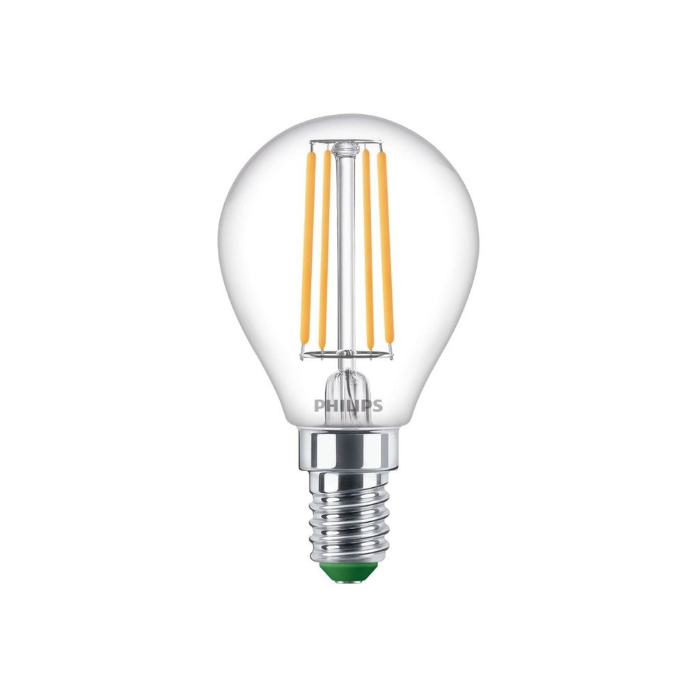 Philips Philips LED - LED-glödlampa med filament - form: P45 - klar finish - E14 - 2.3 W - varmt vitt ljus - 2700 K